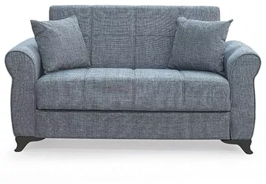 Καναπές Κρεβάτι Zita Plus 40.0134 Διθέσιος από Ύφασμα 153x73cm Γκρι