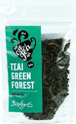 Τσάι Βιο Αγρός Πράσινο Βιολογικό Cup of Tea Green Forest 30gr