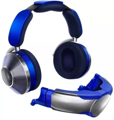 Dyson Zone WP01 Ασύρματα/Ενσύρματα Over Ear Ακουστικά με 50 ώρες Λειτουργίας & Quick Charge Ultra Blue