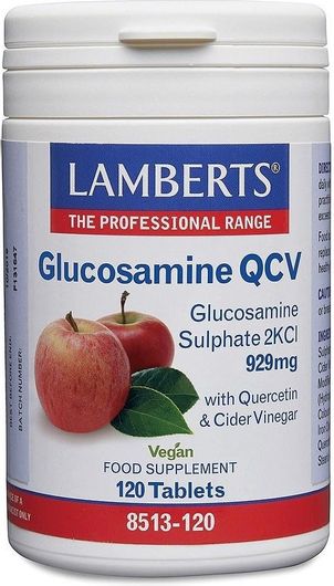 Lamberts Glucosamine Qcv 929mg Συμπλήρωμα για την Υγεία Αρθρώσεων & Οστών 120 ταμπλέτες