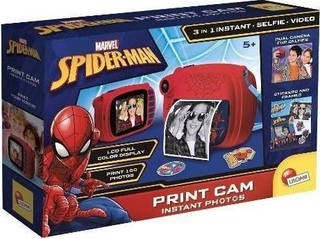 Compact Φωτογραφική Μηχανή Lisciani Giochi Spiderman Print Cam Πολύχρωμο