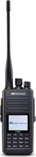 Ασύρματος Πομποδέκτης Midland CT 990-EB UHF / VHF 10W με Έγχρωμη Οθόνη Μαύρο