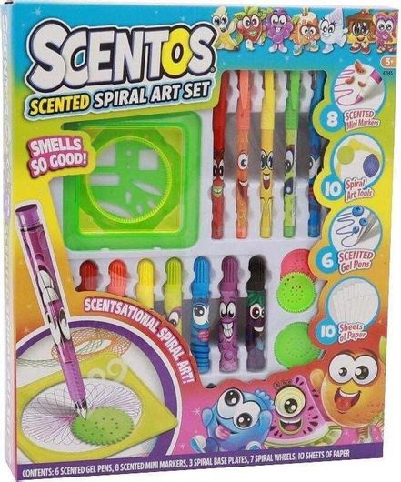 Σετ Ζωγραφικής Scentos Spiral Mini Art