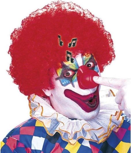 Αποκριάτικη Μύτη Κλόουν με Ήχο Σετ 3τμχ