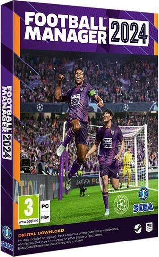 Football Manager 2024 Code in a Box - PC Game