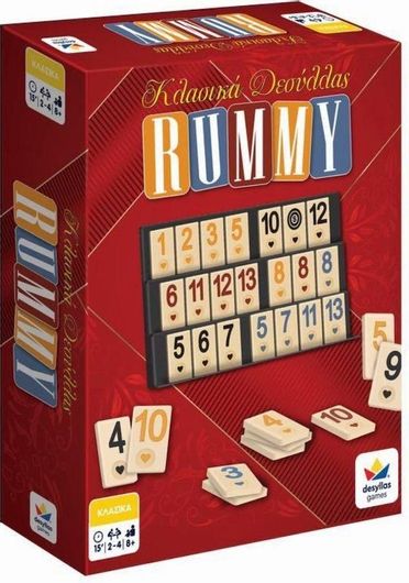 Δεσύλλας Επιτραπέζιο Παιχνίδι Rummy για 2-4 Παίκτες 8+ Ετών