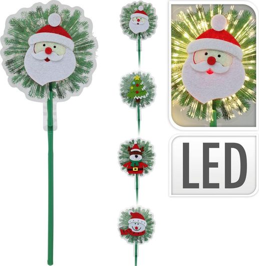 Χριστουγεννιάτικο Φωτιζόμενο Στικ JK Home Decoration Led σε Διάφορα Σχέδια