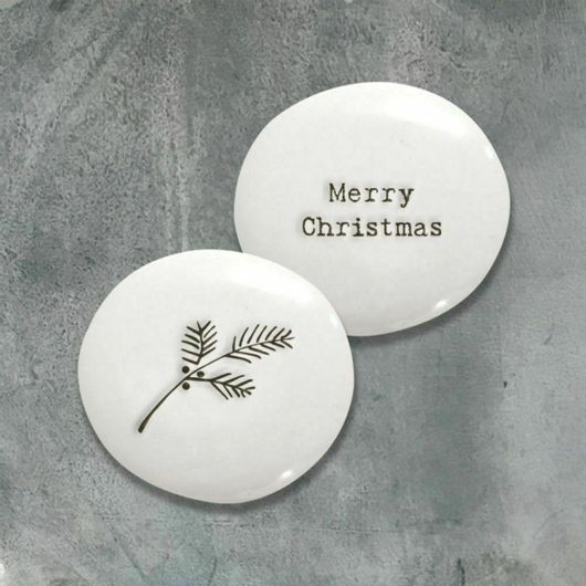 Χριστουγεννιάτικο Λευκό Synchronia 4cm