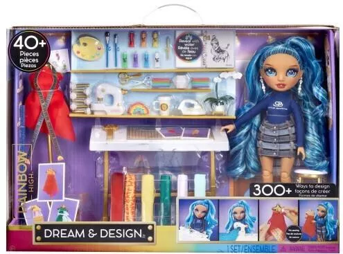 Κούκλα MGA Entertainment Rainbow High Skyler & Studio Ραπτικής για 3+ Ετών