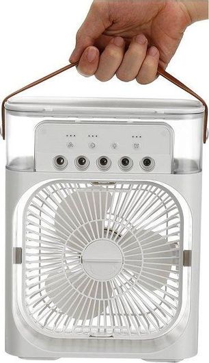 Ανεμιστηράκι Air Cooler Mini 845 USB Λευκό