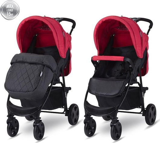 Καρότσι Μωρού Lorelli Olivia Basic για 6+ Mηνών Mars Red