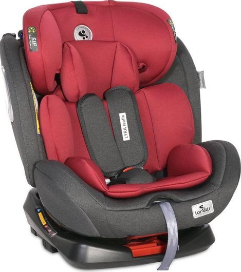 Παιδικό Κάθισμα Αυτοκινήτου Lorelli Lyra 0-36 kg με Isofix Black & Red