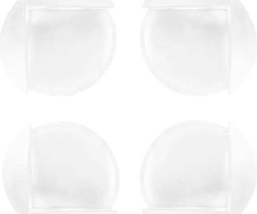 Προστατευτικά για Γωνίες Kikka Boo Big Σφαιρικά Σετ 4τμχ Διάφανο