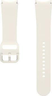 Samsung Λουράκι Σιλικόνης Cream Galaxy Watch4/5/6/7/FE/4 Classic/6 Classic/5 Pro