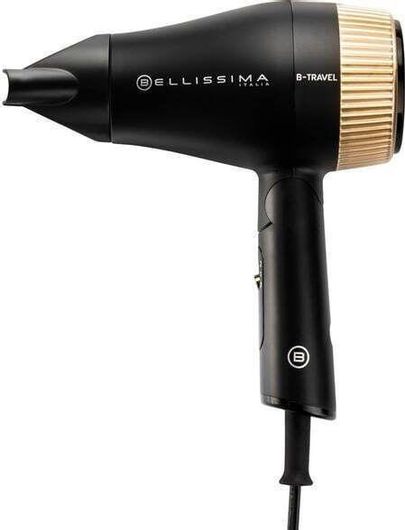 Πιστολάκι Μαλλιών Ταξιδίου Bellissima B-Travel 11872 1400W Μαύρο