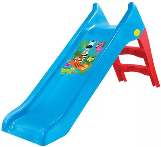 Παιδική Τσουλήθρα MochToys 11965 148x44x81cm Μπλε / Κόκκινο για 3+ Ετών