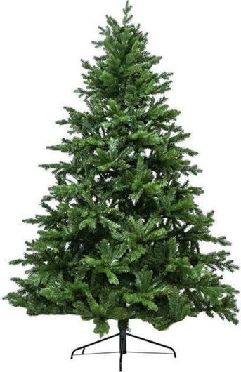 Χριστουγεννιάτικο Δέντρο HJT40-240 Mixed Premium Plus Pe Pvc 240cm με Μεταλλική Βάση Πράσινο