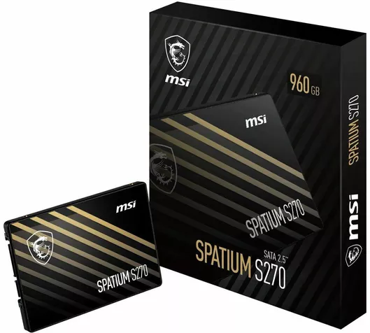 SSD MSI Spatium S270 960GB 2.5'' SATA III