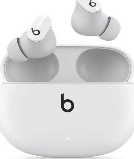 Beats Studio Buds Bluetooth Handsfree Ακουστικά με Αντοχή στον Ιδρώτα & Θήκη Φόρτισης Λευκό