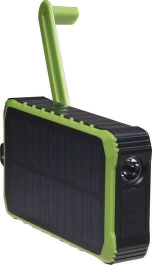 Power Bank Denver PSO-10012 Ηλιακό 10000mAh με 2 Θύρες USB-A Πράσινο