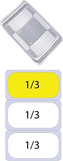 Καπάκι Matfer MF.256513 Πολυπροπυλενίου GN 1/3 ''