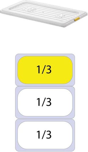 Καπάκι Πολυπροπυλενίου GN 1/3 ''