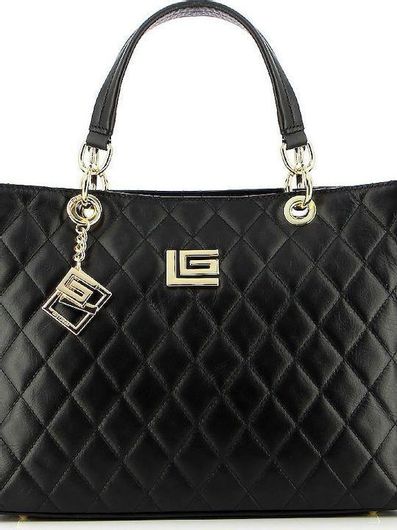 Γυναικεία Τσάντα Χειρός Guy Laroche 674000002444 Δερμάτινη Μαύρο