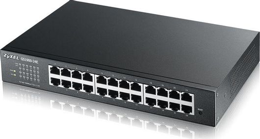 Switch Zyxel GS1900-24E Managed L2 με 24 Θύρες Gigabit (1Gbps) Ethernet