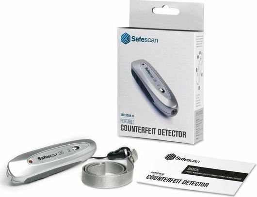 Ανιχνευτές Πλαστών Χαρτονομισμάτων Safescan 35 Μπαταρίας