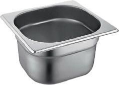 Σκεύος Gastronorm Inox GN1 / 6 με Βάθος 100mm