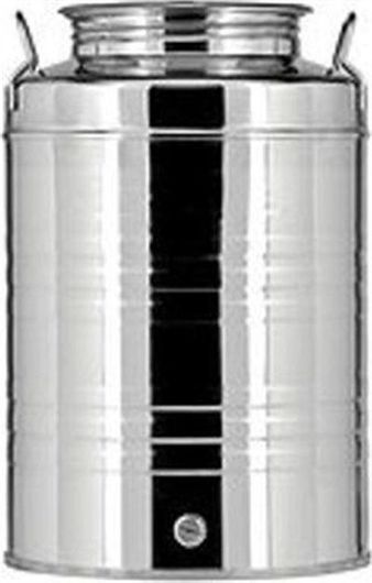 Δοχείο Inox Minox 72B05 με Βιδωτό Καπάκι 30lt