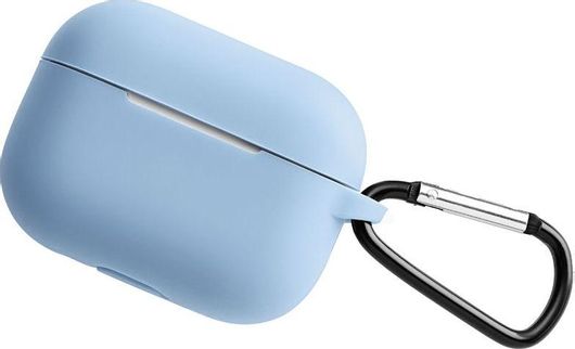 Θήκη Σιλικόνης με Γάντζο για Airpods 3 Γαλάζιο