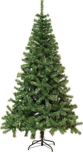 Χριστουγεννιάτικο Δέντρο Fun World 180cm με Μεταλλική Βάση Πράσινο 67120-2