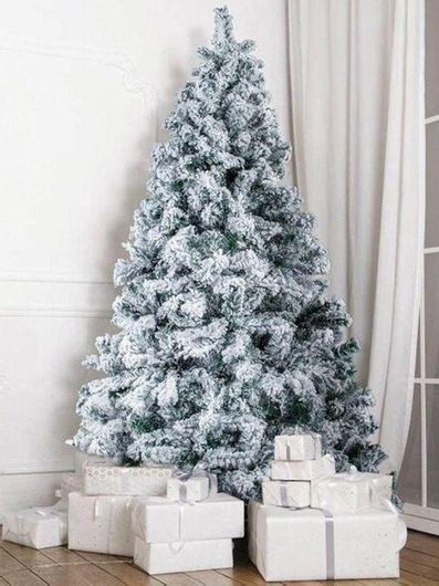 Χριστουγεννιάτικο Δέντρο Χιονισμένο 150cm με Μεταλλική Βάση Πράσινο 799652