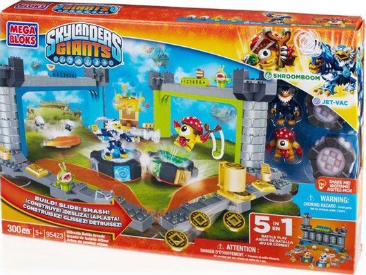 Τουβλάκια Mega Bloks Skylanders Giants Ultimate Battle Arcade Σετ 300τμχ για 5+ Ετών 