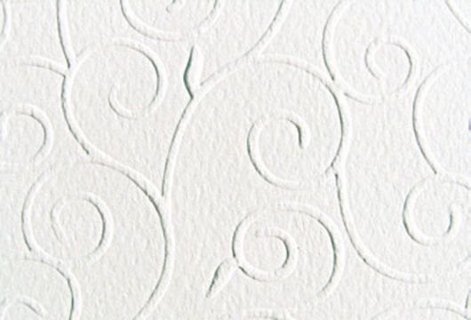 Χαρτόνι Ανάγλυφο Arabesken 50x70cm 220gr 02 Λευκό