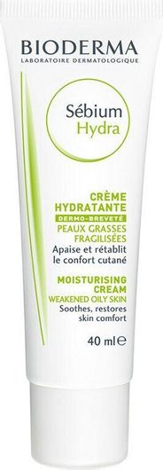 Κρέμα Προσώπου Bioderma Sebium 24ωρη για Ενυδάτωση με Ceramides 40ml