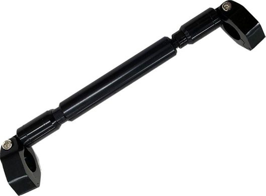 Ρυθμιζόμενο Μπαράκι Τιμονιού Αλουμινίου 22mm Μαύρο