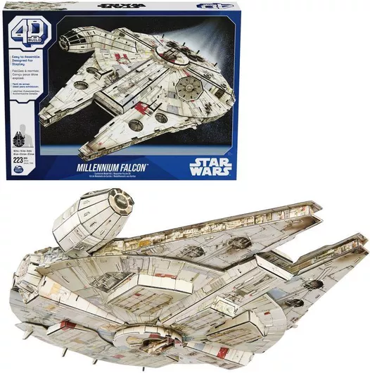Puzzle Star Wars - Millennium Falcon 3D 223 Κομμάτια για 12+ Ετών
