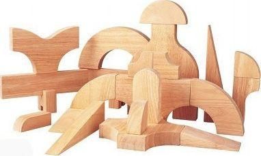 Τουβλάκια Plan Toys Unit Block Σετ 23τμχ για 3+ Ετών
