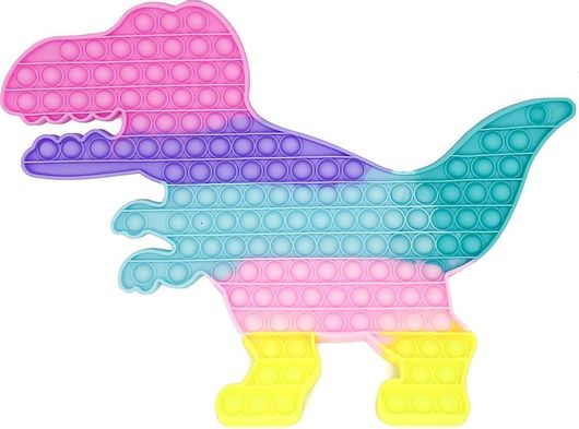 Pop It Fidget Δεινοσαυράκι Pastel Πολύχρωμο
