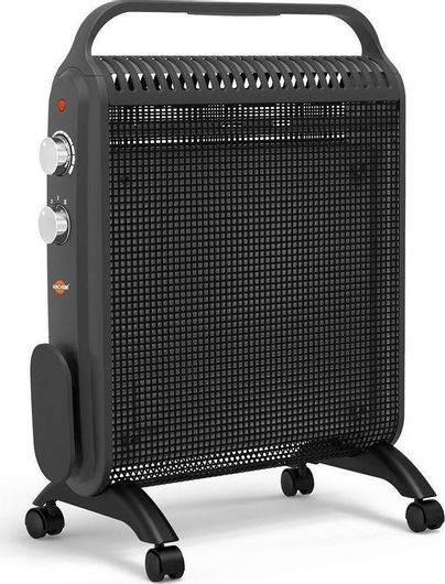 Kerosun Θερμοπομπός Δαπέδου 2000W 45.5x55cm Μαύρος