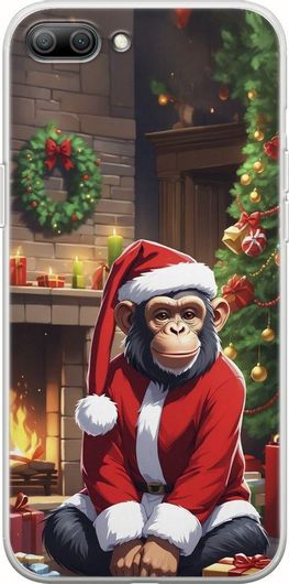 Θήκη Κινητού Back Cover για Huawei 10 - Flexible TPU - Xmas Animals - Chimpanzee