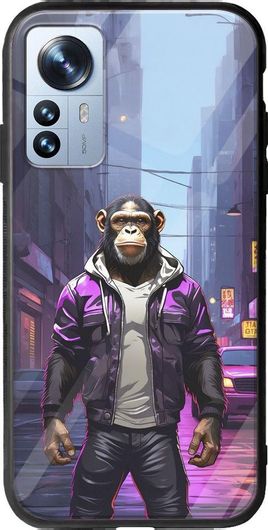 Θήκη Κινητού Back Cover για Xiaomi 12 Pro - Groove TPU - Street Animals - Chimpanzee