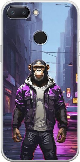 Θήκη Κινητού Back Cover για Xiaomi Redmi 6 - Flexible TPU - Street Animals - Chimpanzee