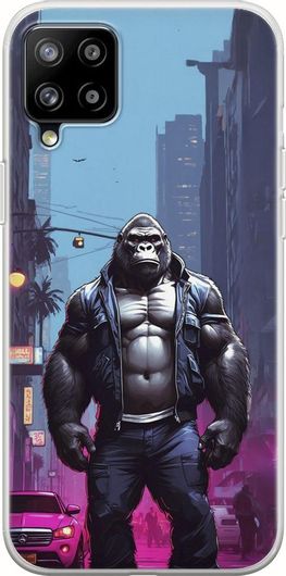 Θήκη Κινητού Back Cover για Samsung Galaxy A42 5G - Flexible TPU - Street Animals - Gorilla