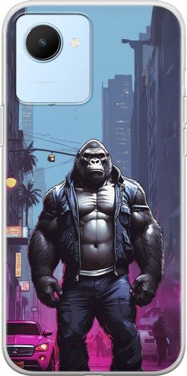 Θήκη Κινητού Back Cover για Realme 50i Prime - Flexible TPU - Street Animals - Gorilla