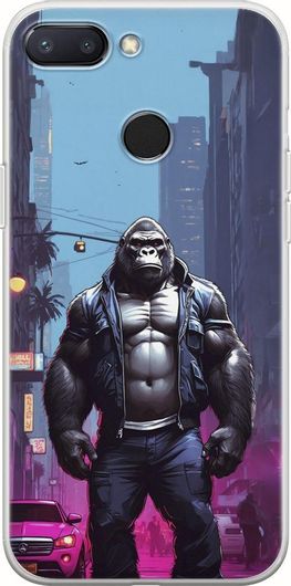 Θήκη Κινητού Back Cover για Xiaomi Redmi 6 - Flexible TPU - Street Animals - Gorilla