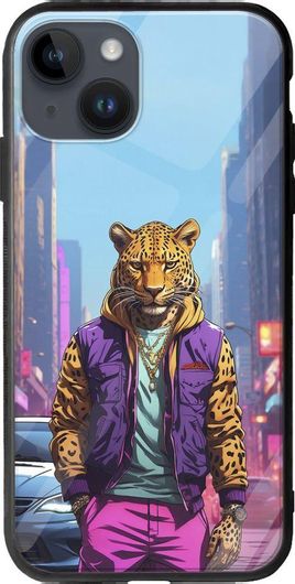 Θήκη Κινητού Back Cover για Apple iPhone 15 Plus - Groove TPU - Street Animals - Leopard