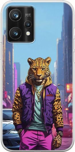 Θήκη Κινητού Back Cover για Realme 9 Pro Plus - Flexible TPU - Street Animals - Leopard